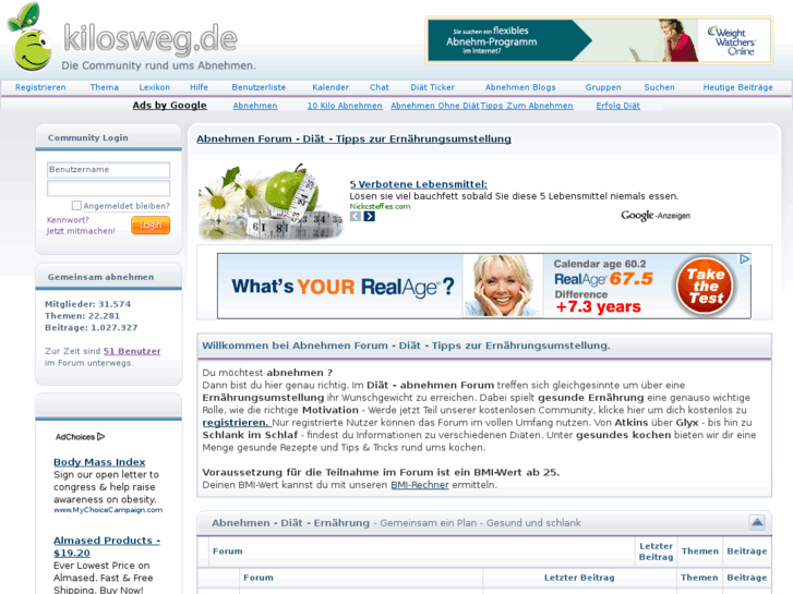 www.kilosweg.de