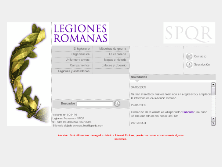 www.legionesromanas.com