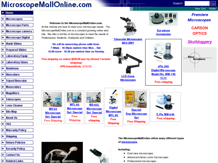 www.microscopemallonline.com