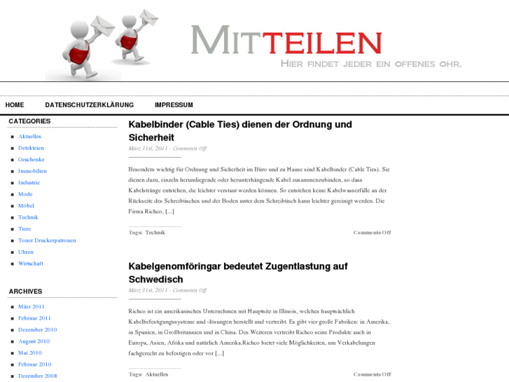 www.mitteilen.eu