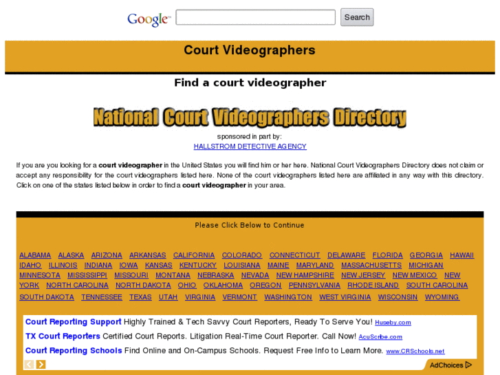 www.nationalcourtvideographersdirectory.com