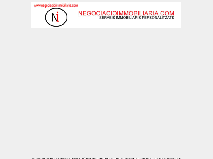 www.negociadorsimmobiliaris.com