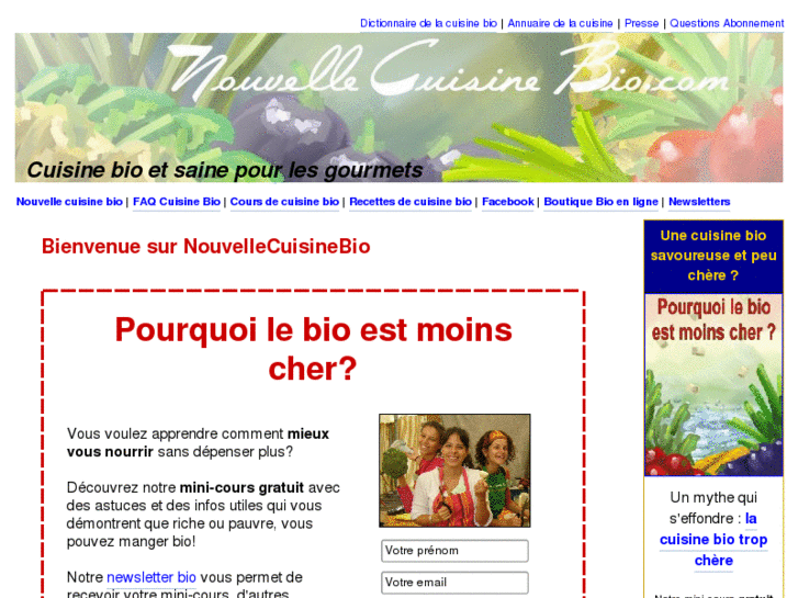 www.nouvellecuisinebio.com