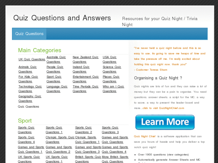 www.quizquestionsandanswers.com