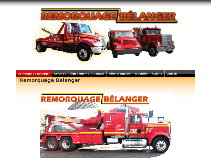 www.remorquagebelanger.com