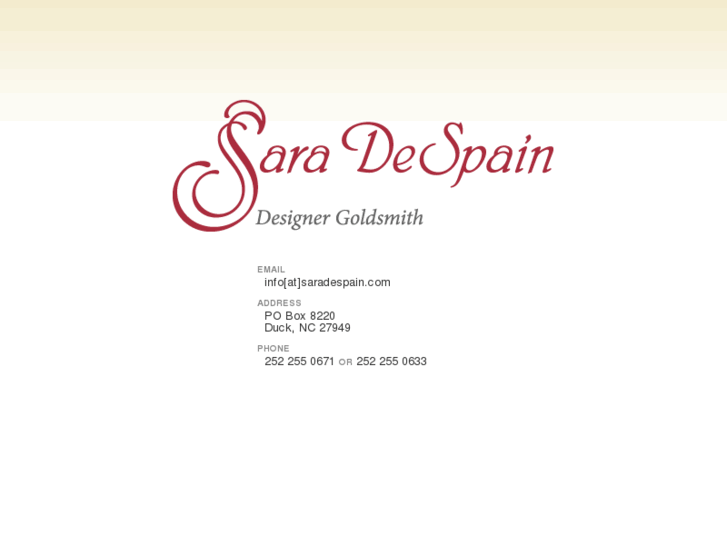 www.sarahdespainjewelry.com