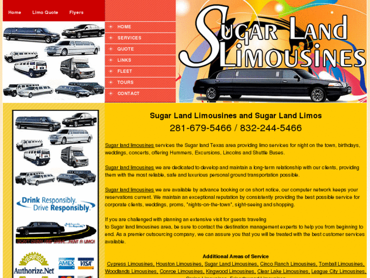 www.sugarlandlimousines.com