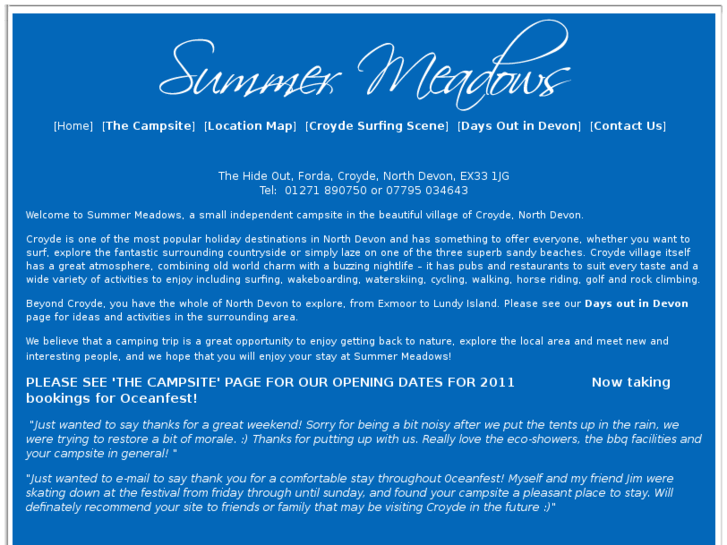 www.summermeadows.co.uk
