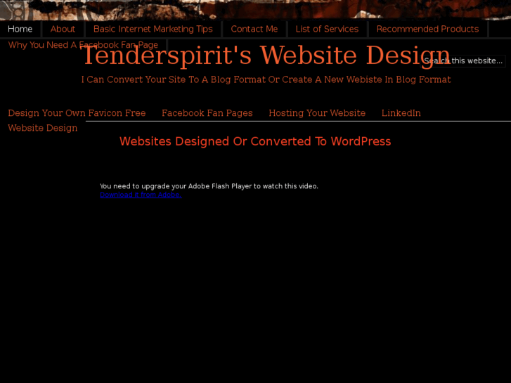 www.tenderspiritswebsitedesign.com