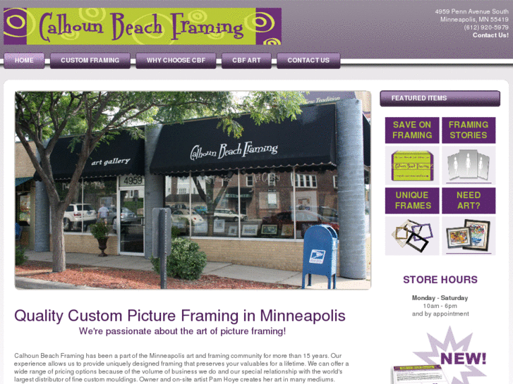 www.calhounbeachframing.com