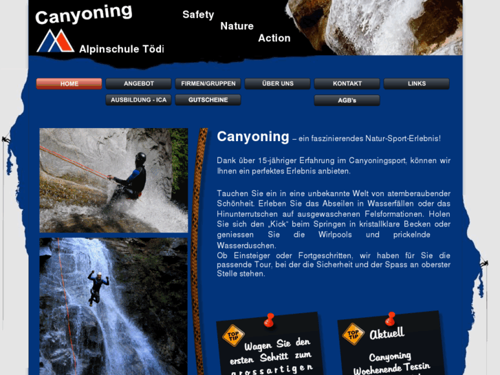 www.canyoning.ch