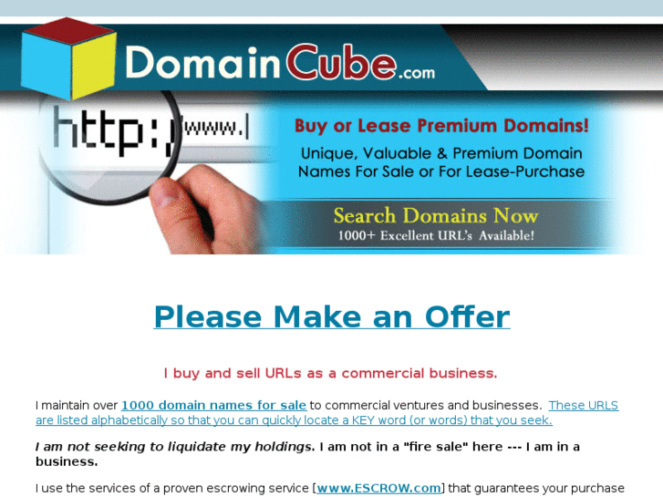 www.domaincube.com