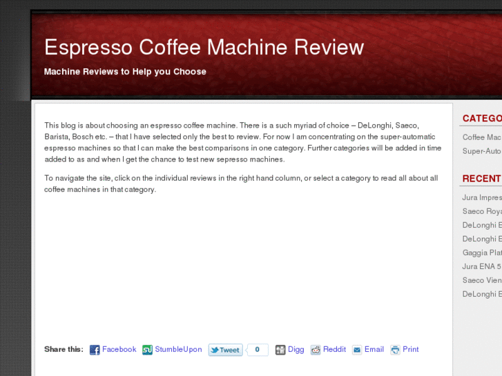 www.espressocoffeemachinereview.org