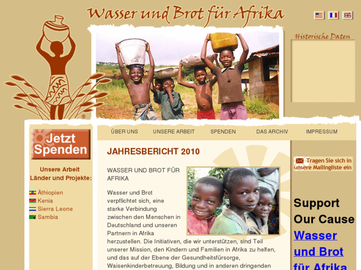 www.fuerafrika.org