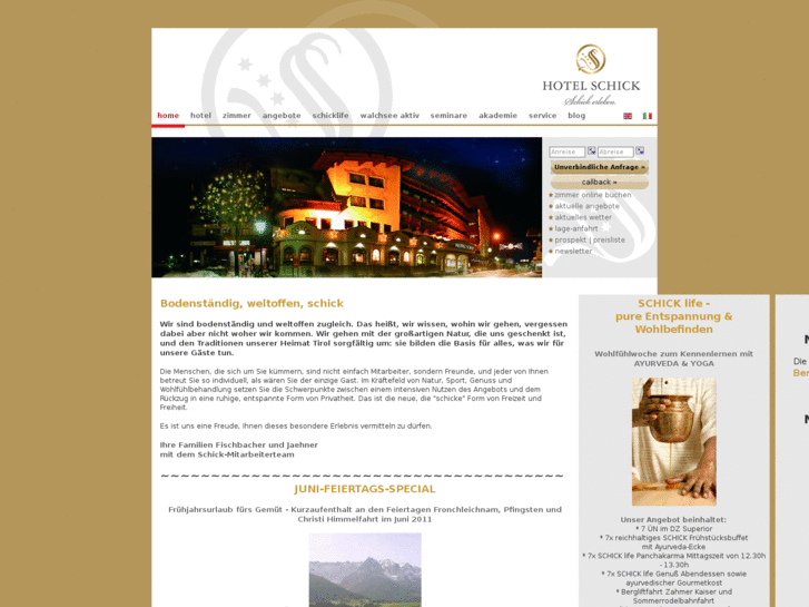 www.hotelschick.biz