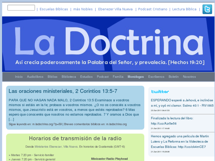 www.ladoctrina.org