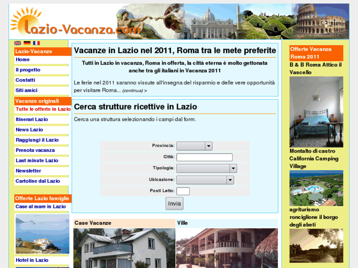 www.lazio-vacanza.com