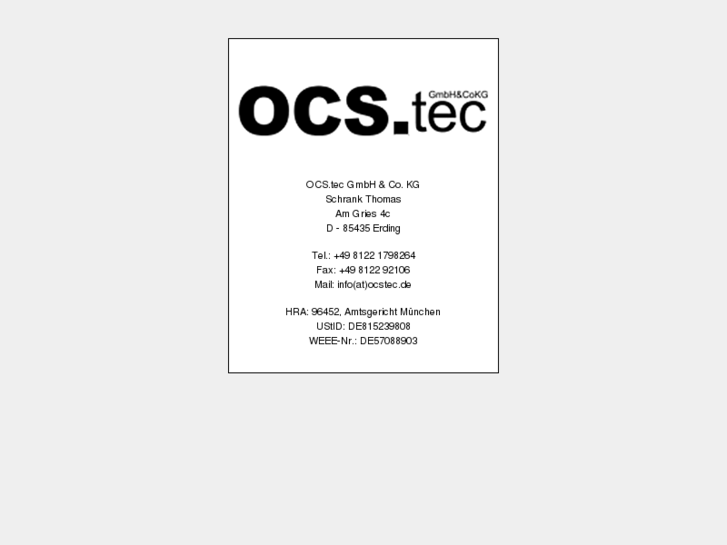www.ocs-gmbh.net