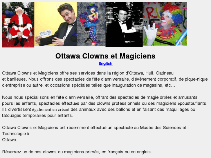 www.ottawaclownsetmagiciens.com