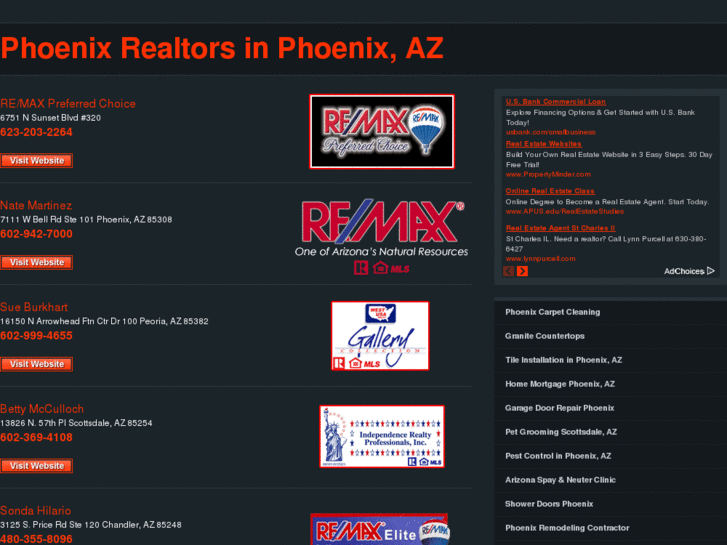 www.phoenixazrealtors.net