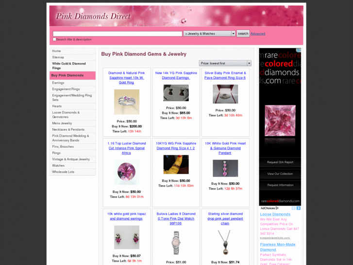 www.pinkdiamondsdirect.com