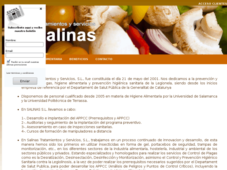 www.salinashigienealimentaria.com