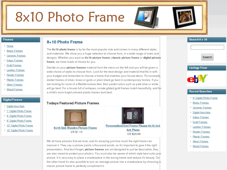 www.8x10photoframe.net