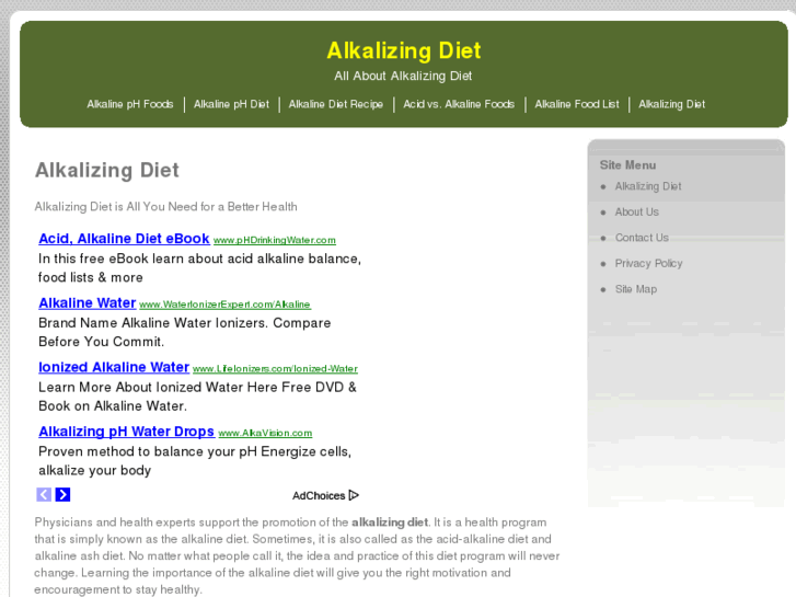 www.alkalizingdiet.org