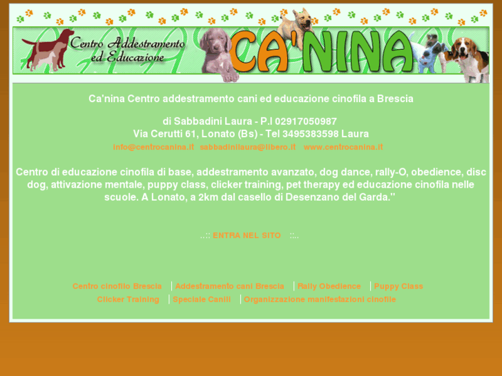 www.centrocanina.it