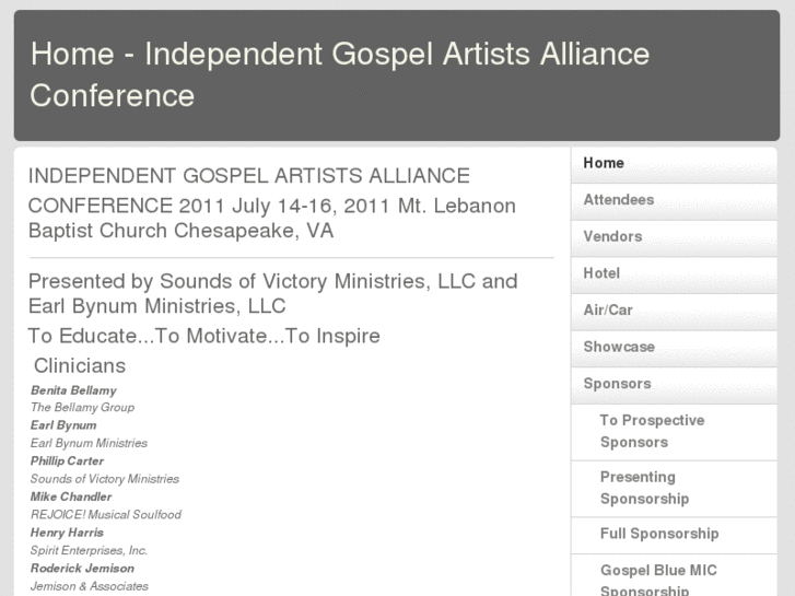 www.indiegospelalliance.com