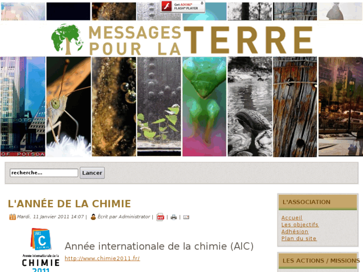 www.messagespourlaterre.fr