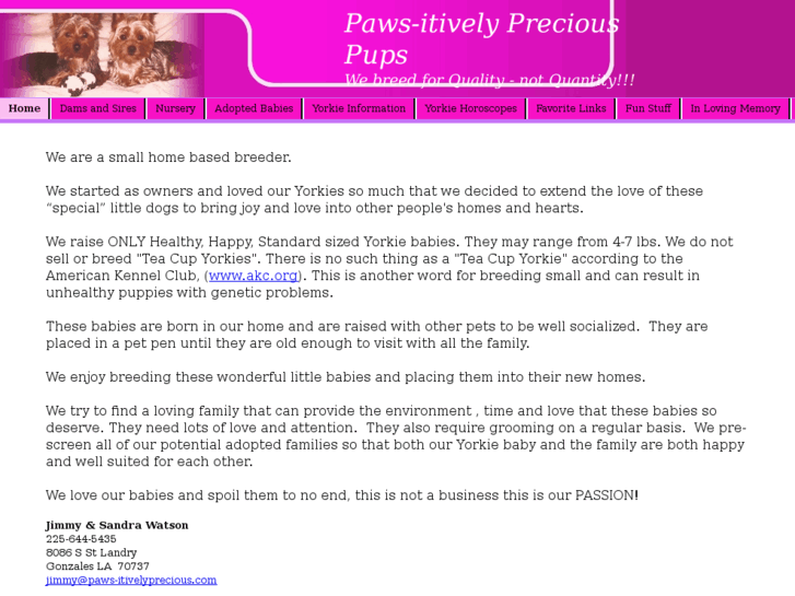 www.paws-itivelyprecious.com