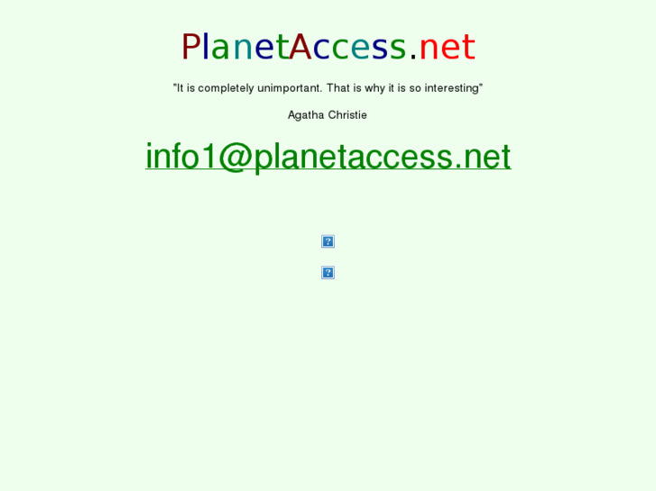www.planetaccess.net