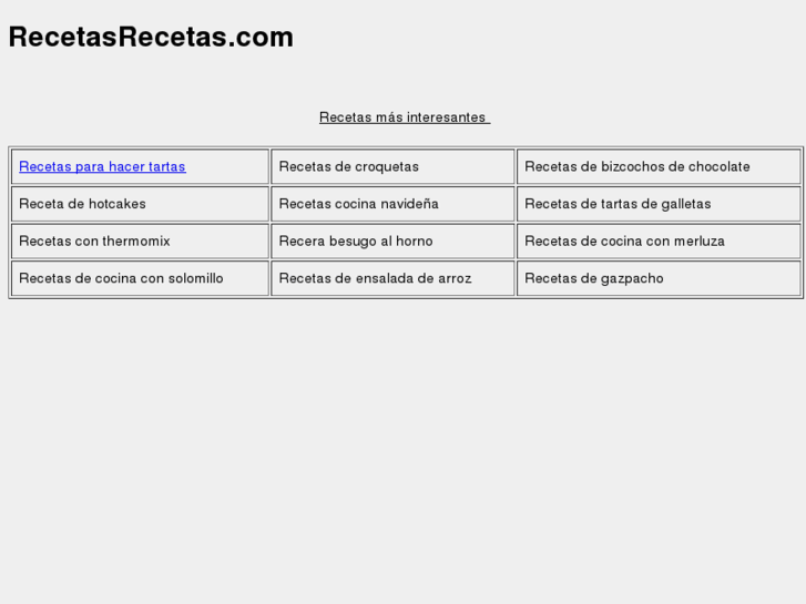 www.recetasrecetas.com