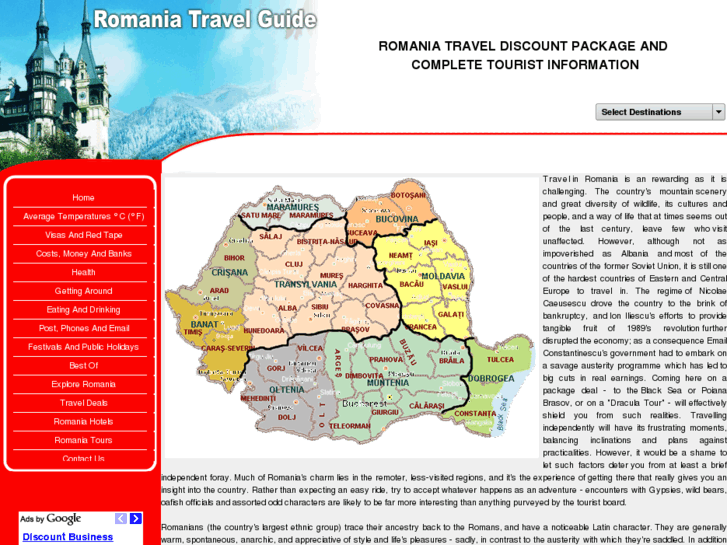 www.romaniatraveldiscount.info