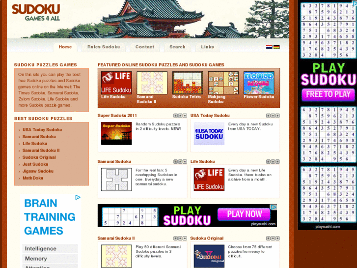 www.sudokugames4all.com