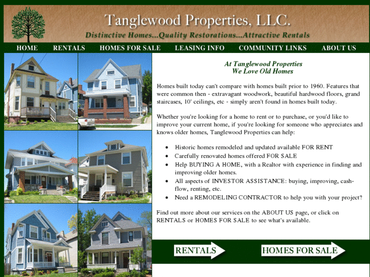 www.tanglewoodproperties.com