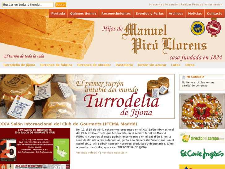 www.turronesmanuelpico.com