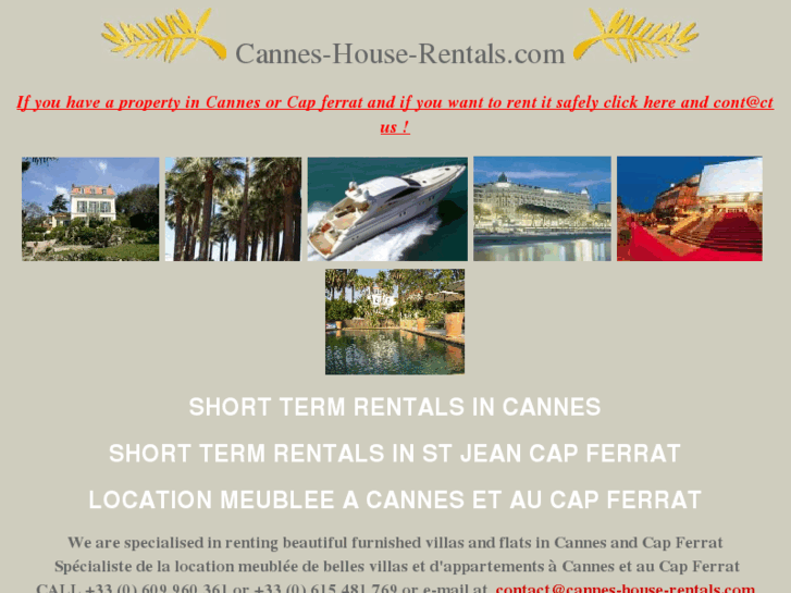 www.cannes-house-rentals.com