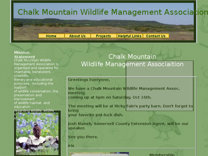 www.chalkmountainwildlife.org