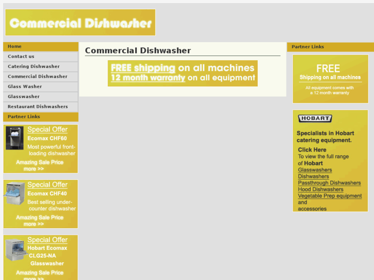 www.commercialdishwasher.info