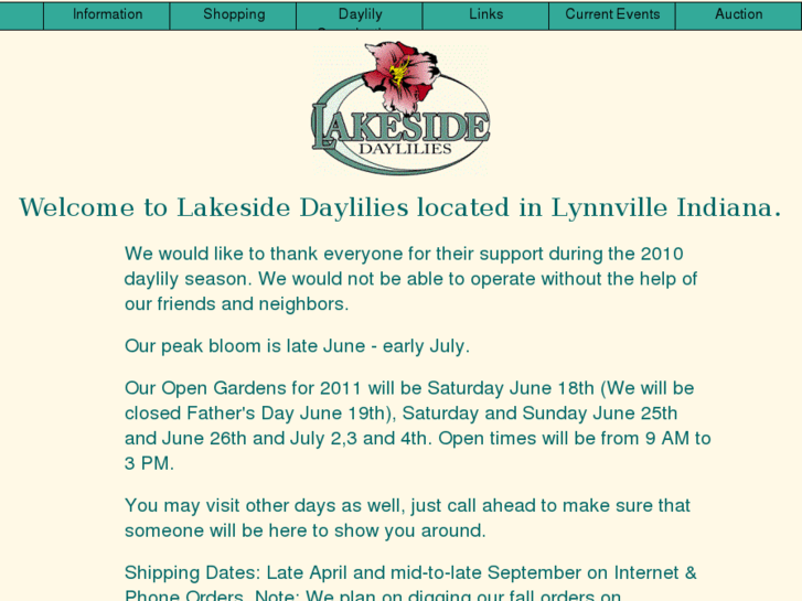 www.lakesidedaylilies.com