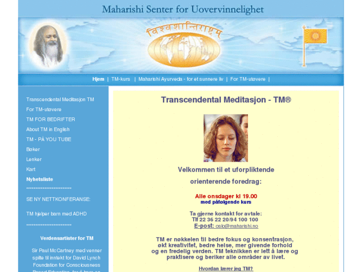 www.maharishisenter.no