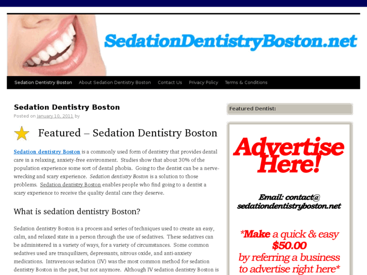 www.sedationdentistryboston.net