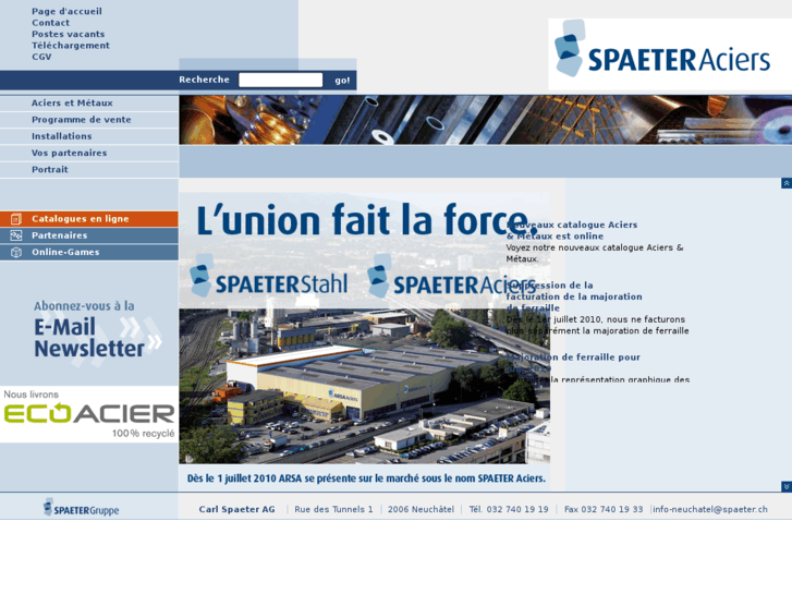 www.spaeter-aciers.ch