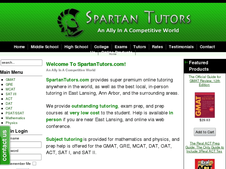 www.spartantutors.com