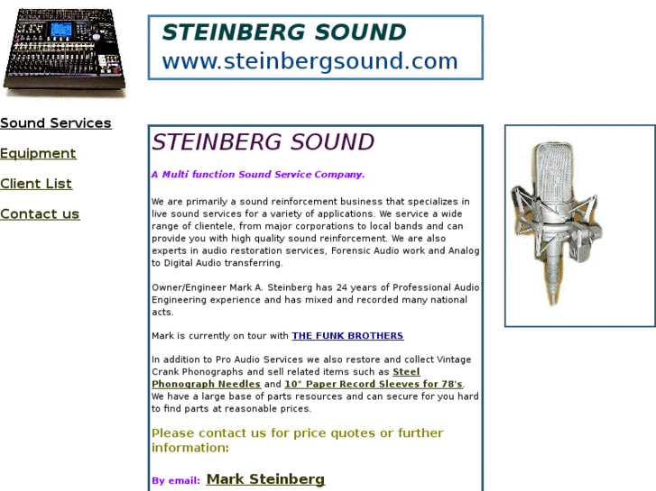 www.steinbergsound.com