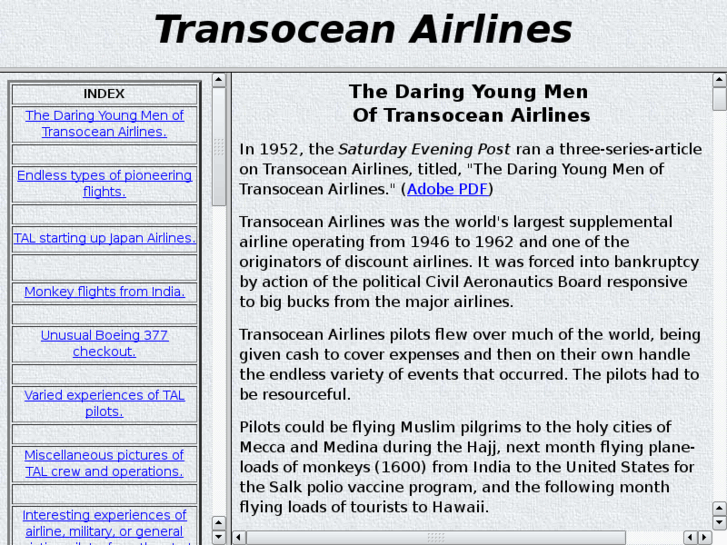 www.transoceanairlines.com