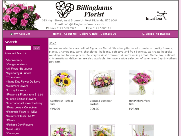 www.billinghamsflorist.co.uk