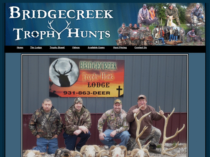 www.bridgecreektrophyhunts.com